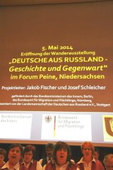 Eröffnung der Ausstellung "Deutsche aus Russland - Geschichte und Gegenwart"