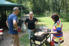 Sommerfest auf dem Abenteuerspielplatz der Lobetalarbeit in der Fuhrberger Straße