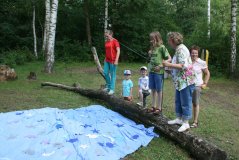 Sommerfest auf dem Abenteuerspielplatz der Lobetalarbeit in der Fuhrberger Straße