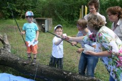 Sommerfest auf dem Abenteuerspielplatz der Lobetalarbeit in der Fuhrberger Straße