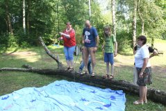 Sommerfest auf dem Abenteuerspielplatz der Lobetalarbeit in der Fuhrberger Straße